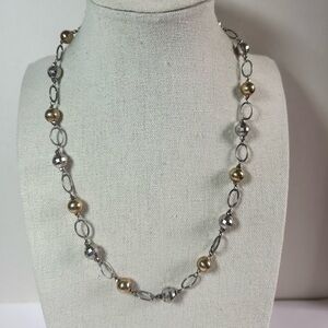 Vintage Sterling Silver 925 14 karat gold filled round beads Disco balls Bolivia